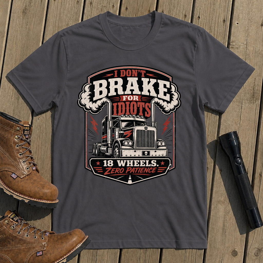 Zero Patience Trucker T-Shirt