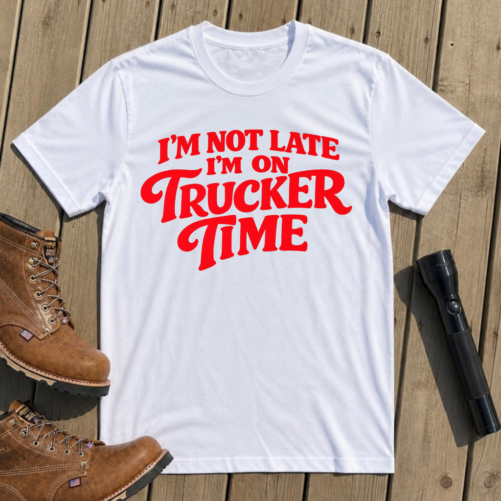 Trucker Time Humor T-Shirt
