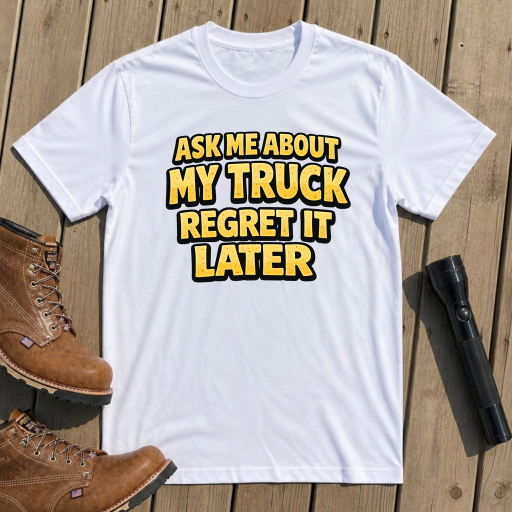 Ask About My Truck T-Shirt