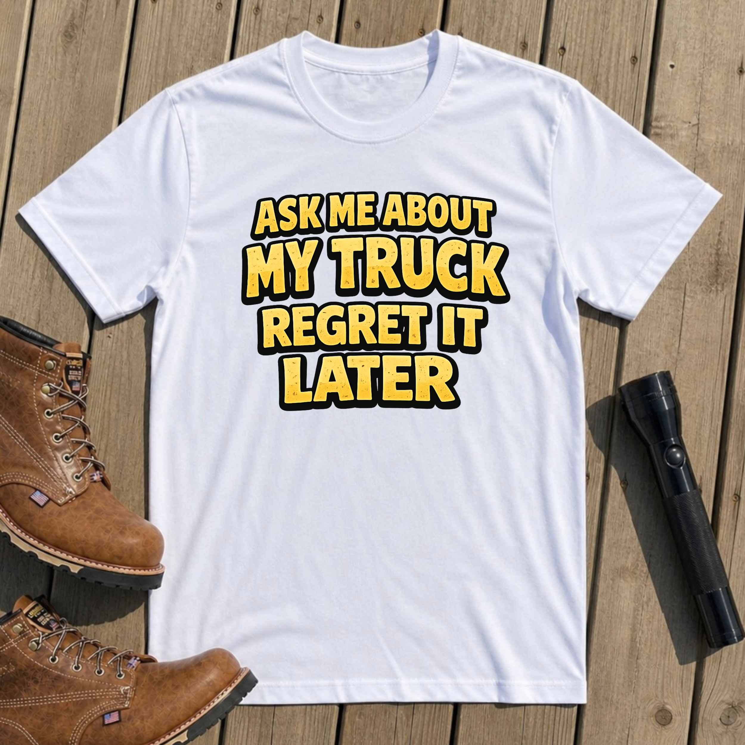 Ask About My Truck T-Shirt