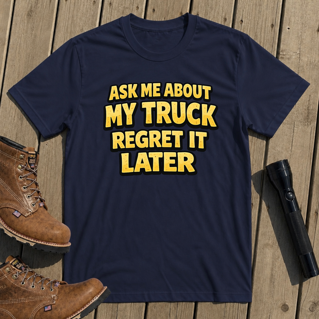 Ask About My Truck T-Shirt