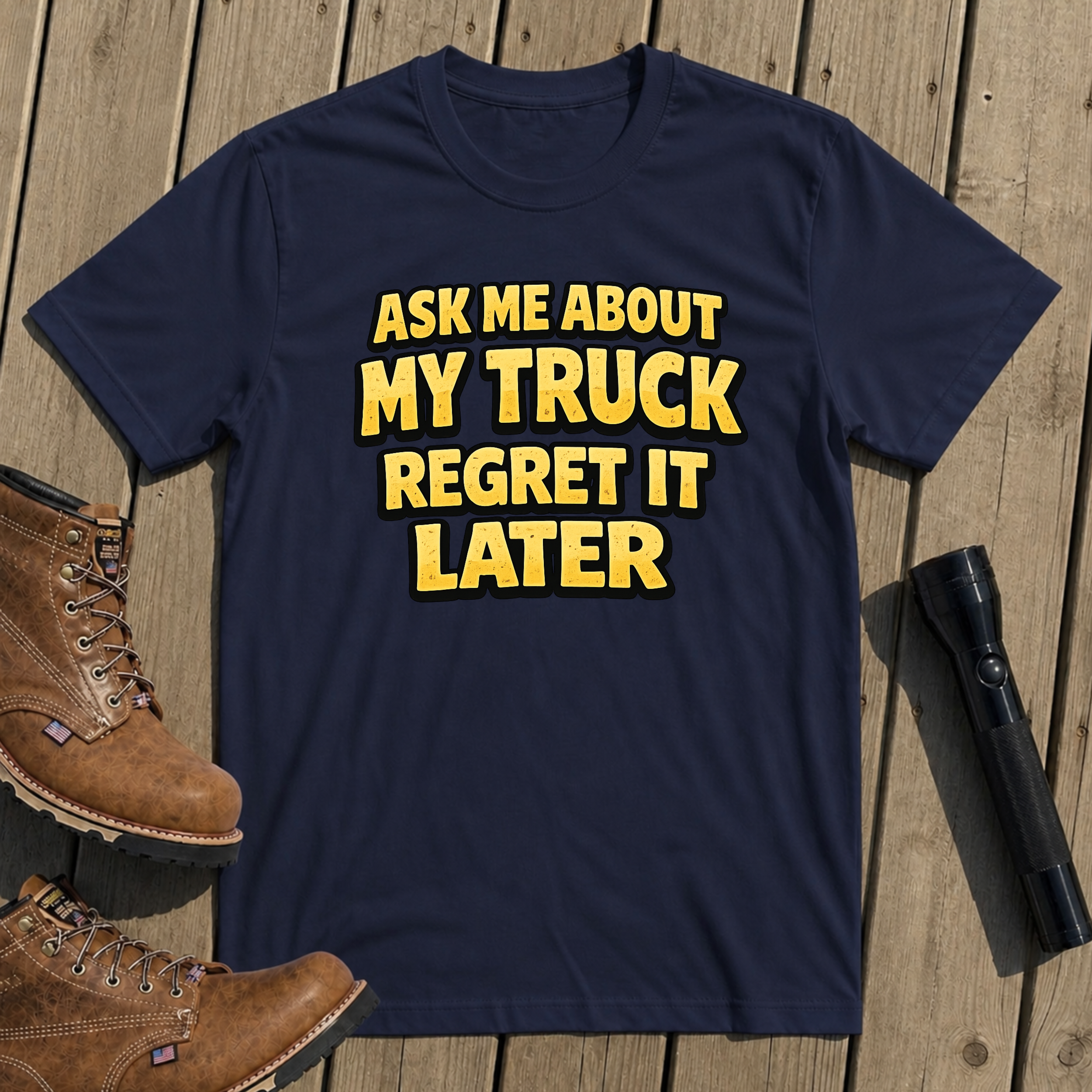 Ask About My Truck T-Shirt