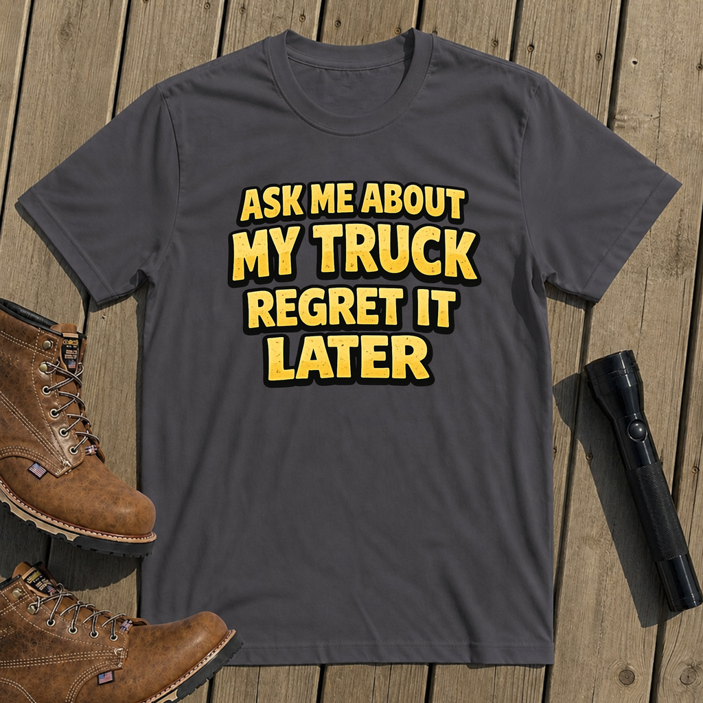 Ask About My Truck T-Shirt