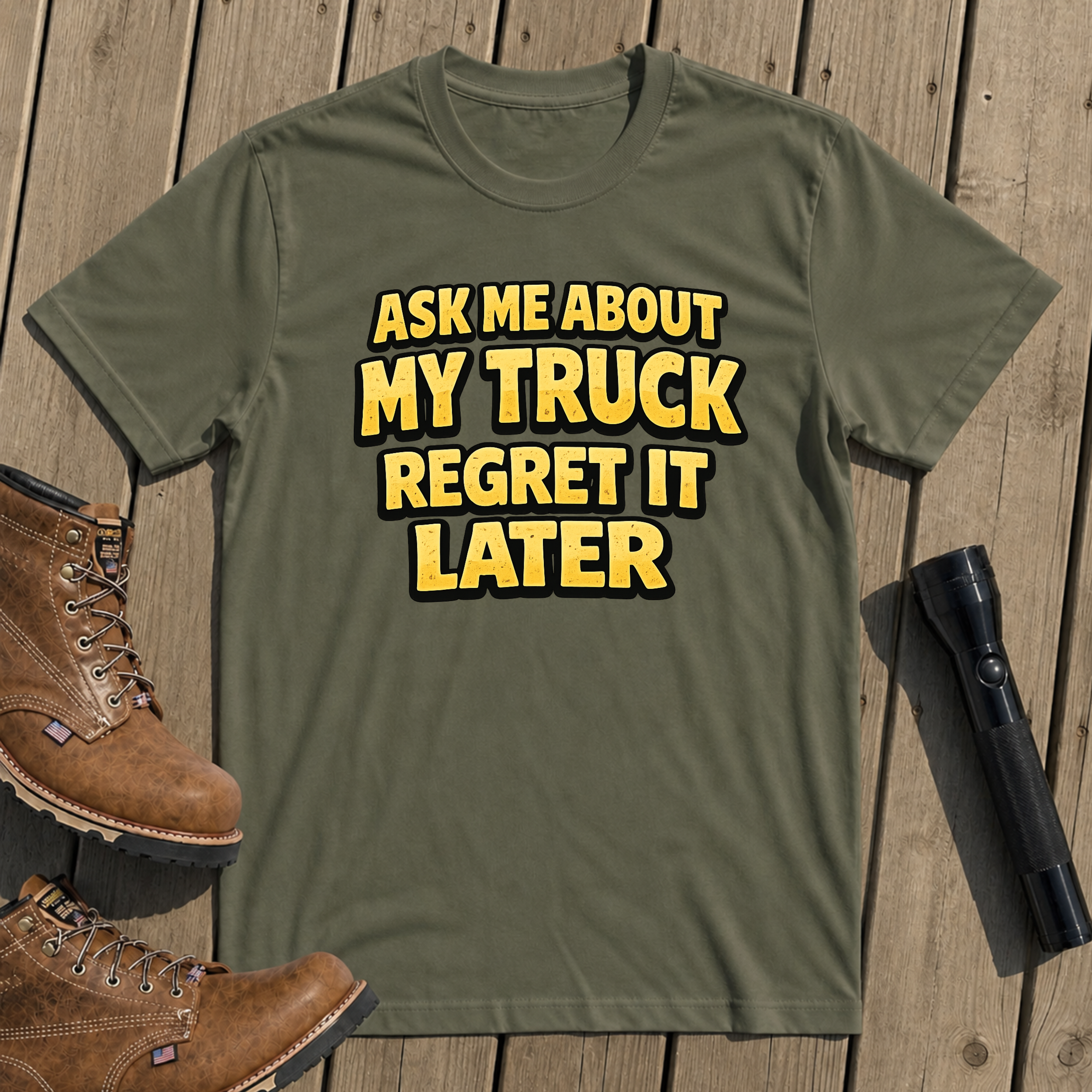 Ask About My Truck T-Shirt