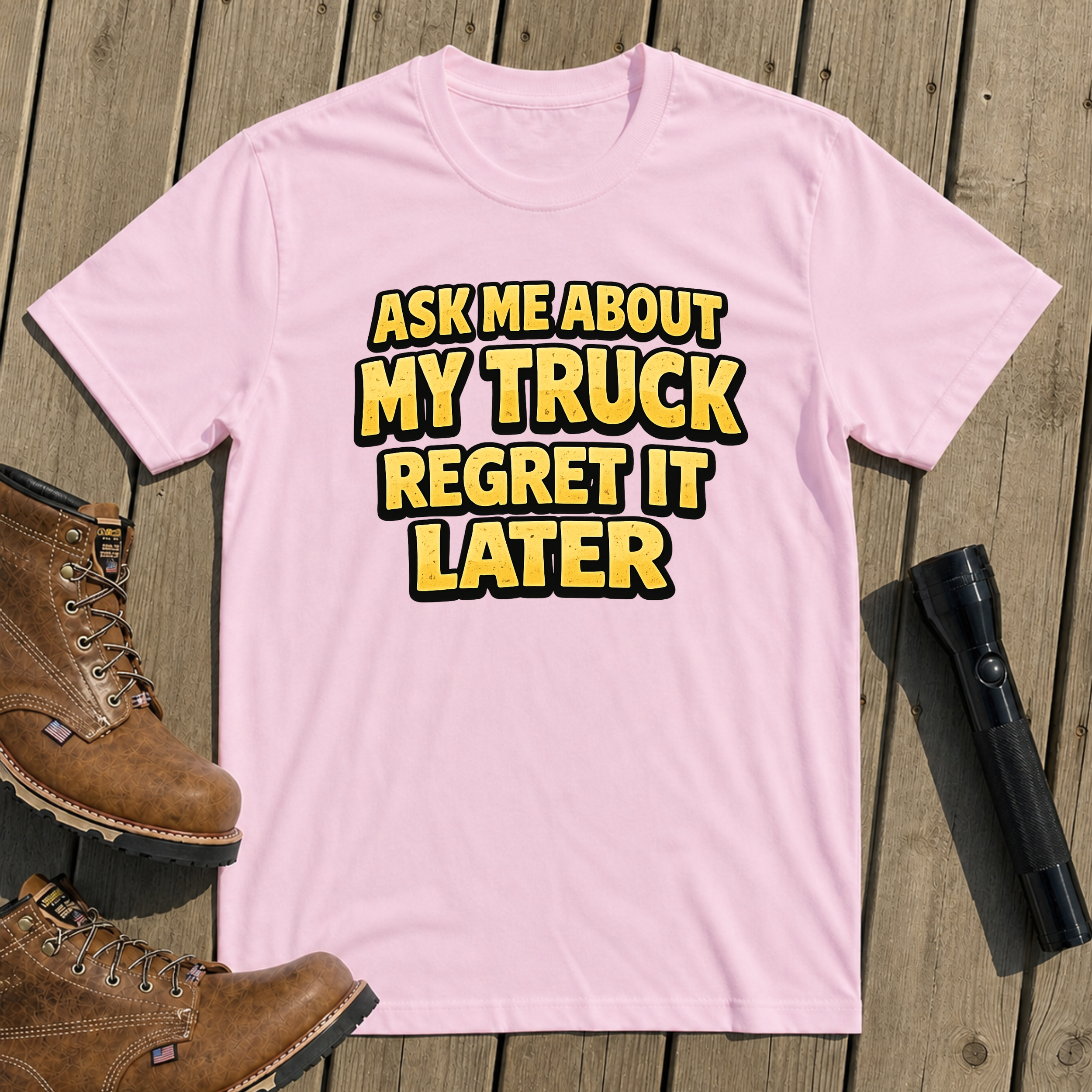 Ask About My Truck T-Shirt