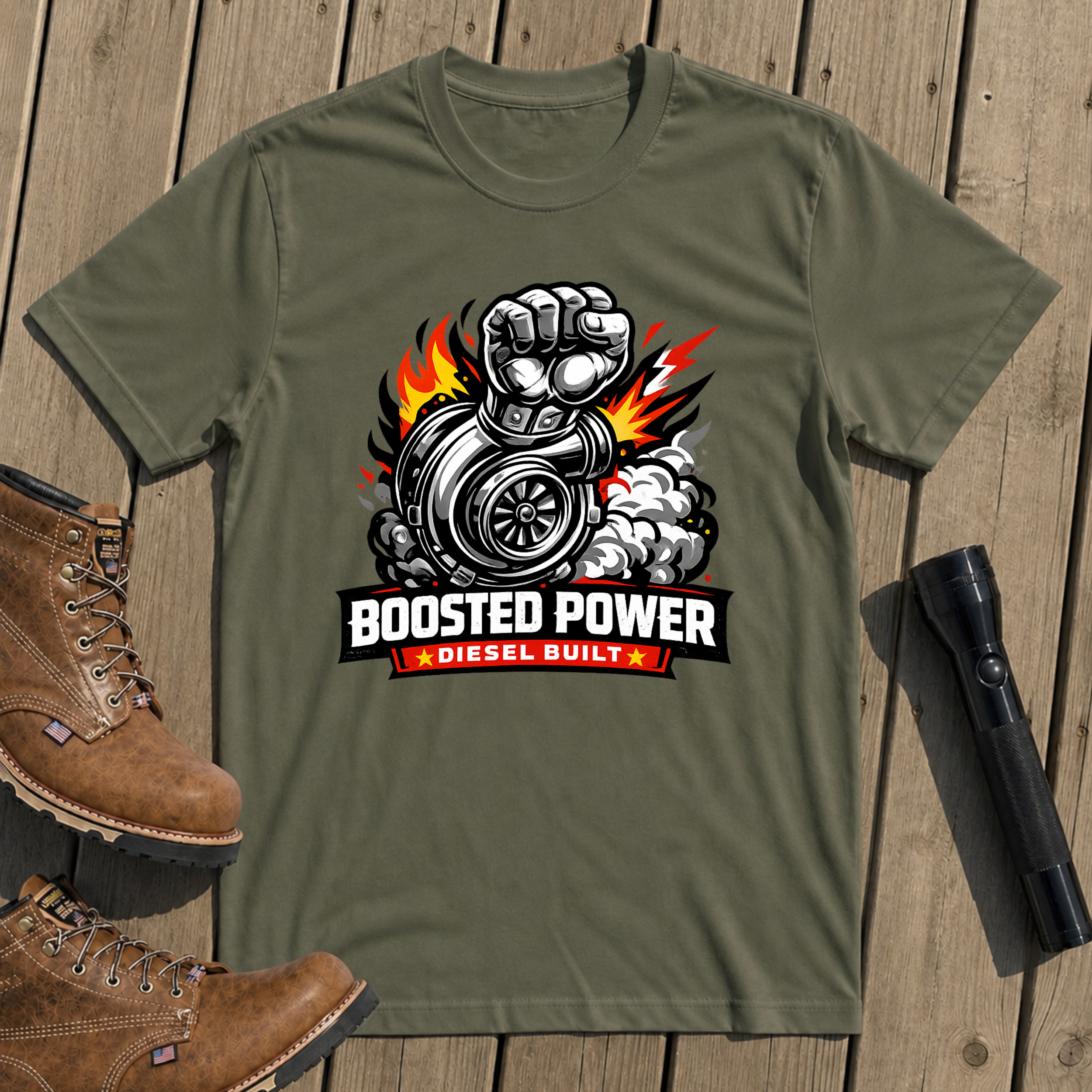 Boosted Power Build T-Shirt