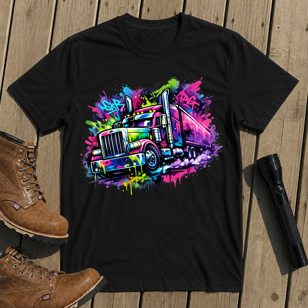Graffiti Diesel Hauler T-Shirt