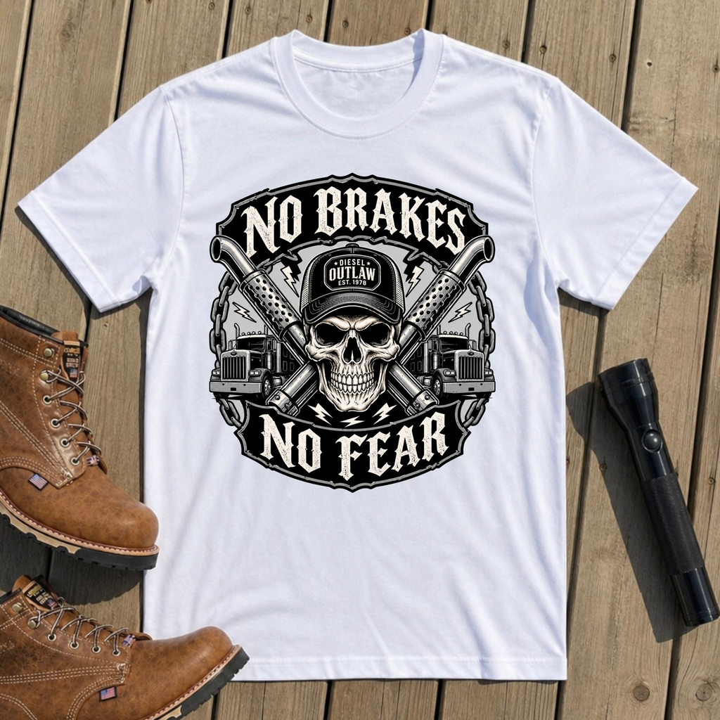 No Brakes No Fear T-Shirt