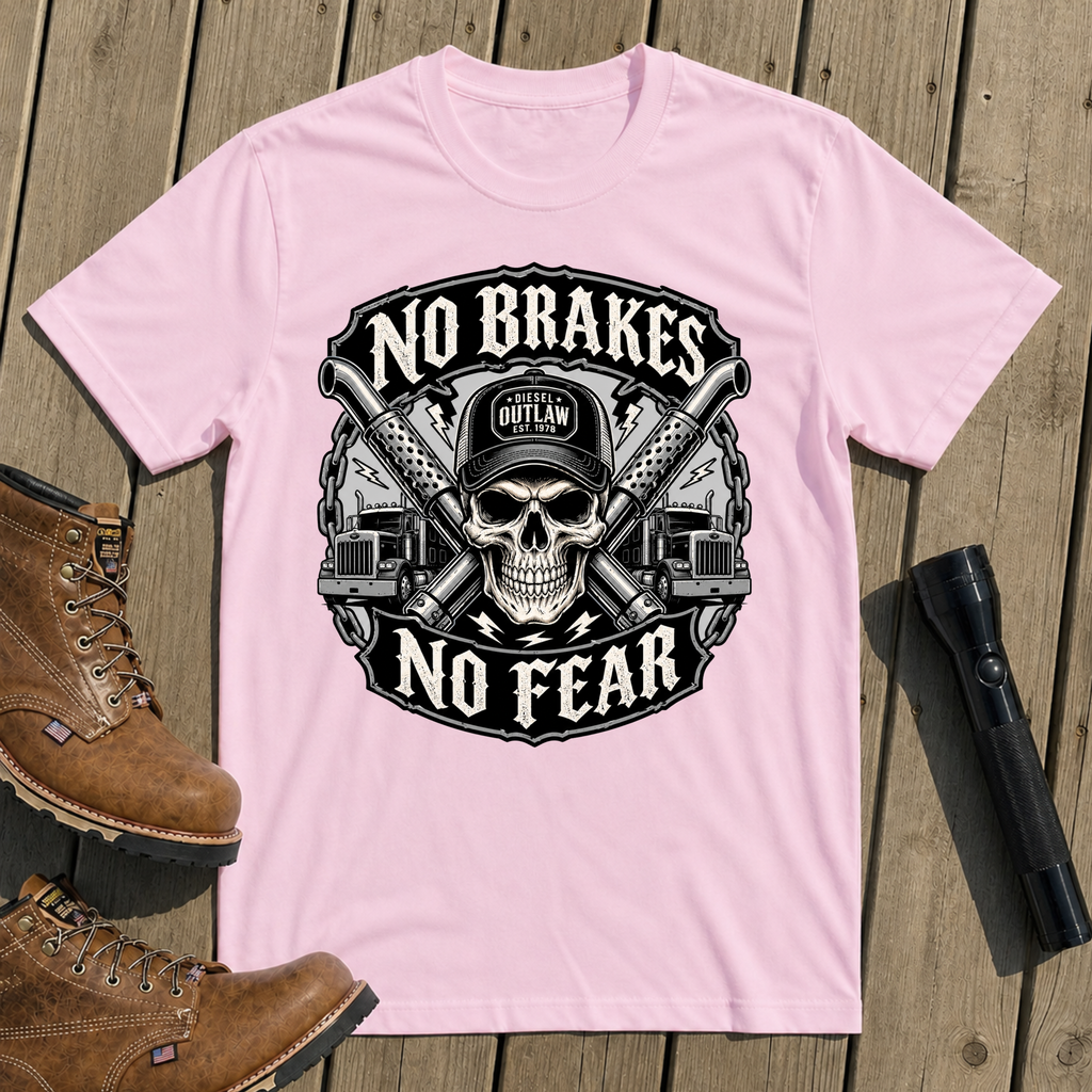No Brakes No Fear T-Shirt