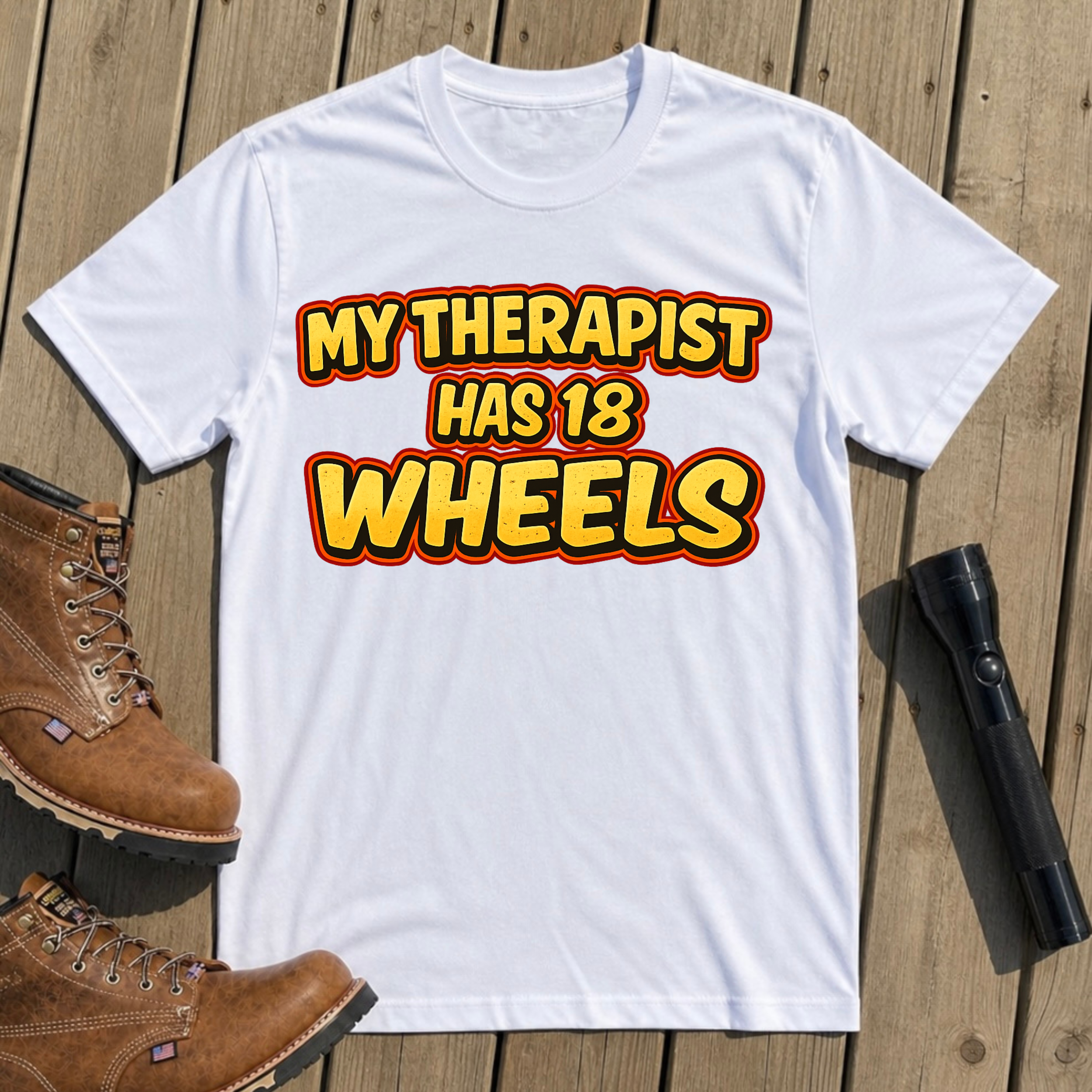 Eighteen Wheels Therapy T-Shirt