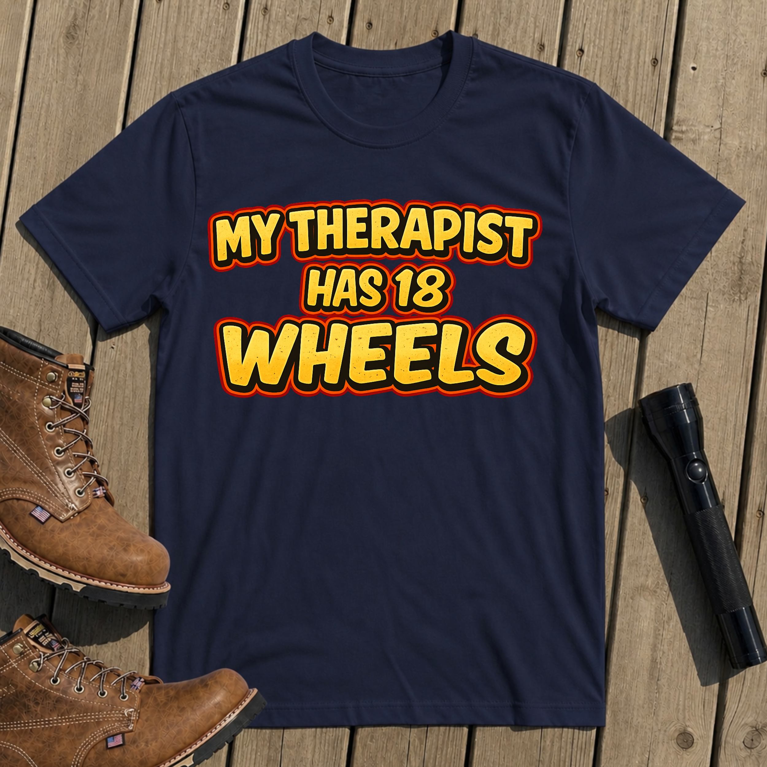 Eighteen Wheels Therapy T-Shirt