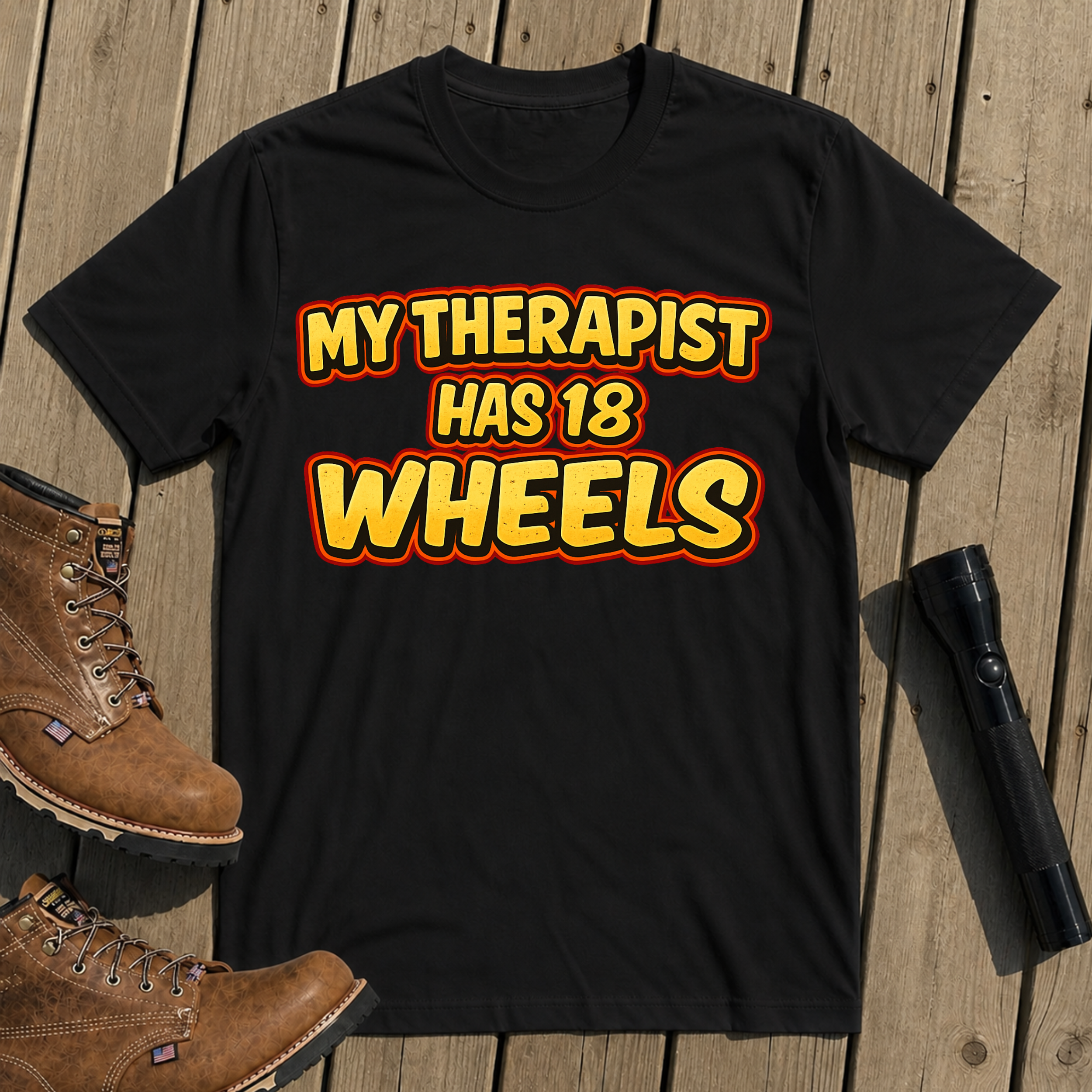 Eighteen Wheels Therapy T-Shirt