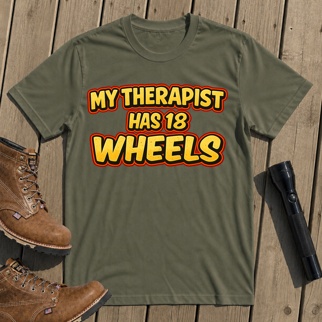 Eighteen Wheels Therapy T-Shirt