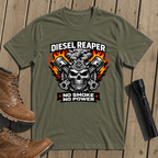 Flaming Diesel Reaper T-Shirt