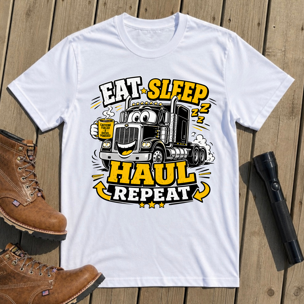 Eat Sleep Haul Repeat T-Shirt