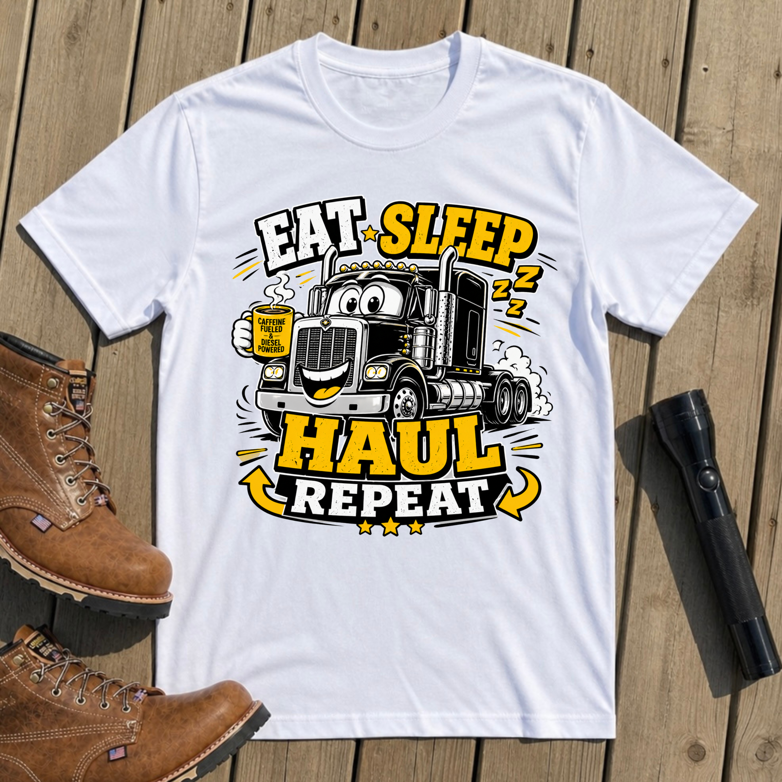 Eat Sleep Haul Repeat T-Shirt