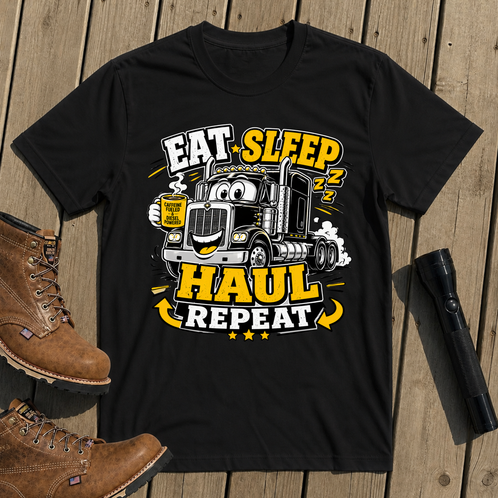 Eat Sleep Haul Repeat T-Shirt