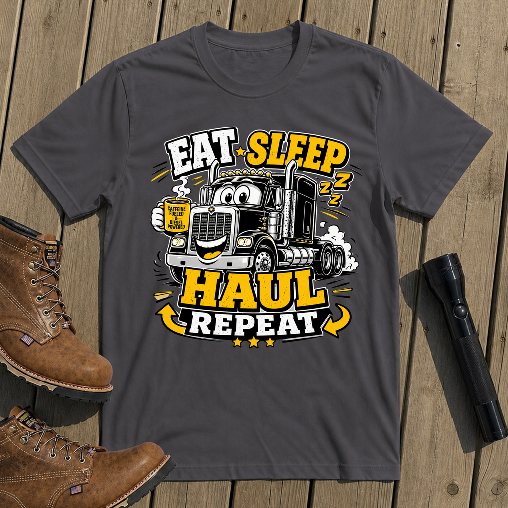 Eat Sleep Haul Repeat T-Shirt