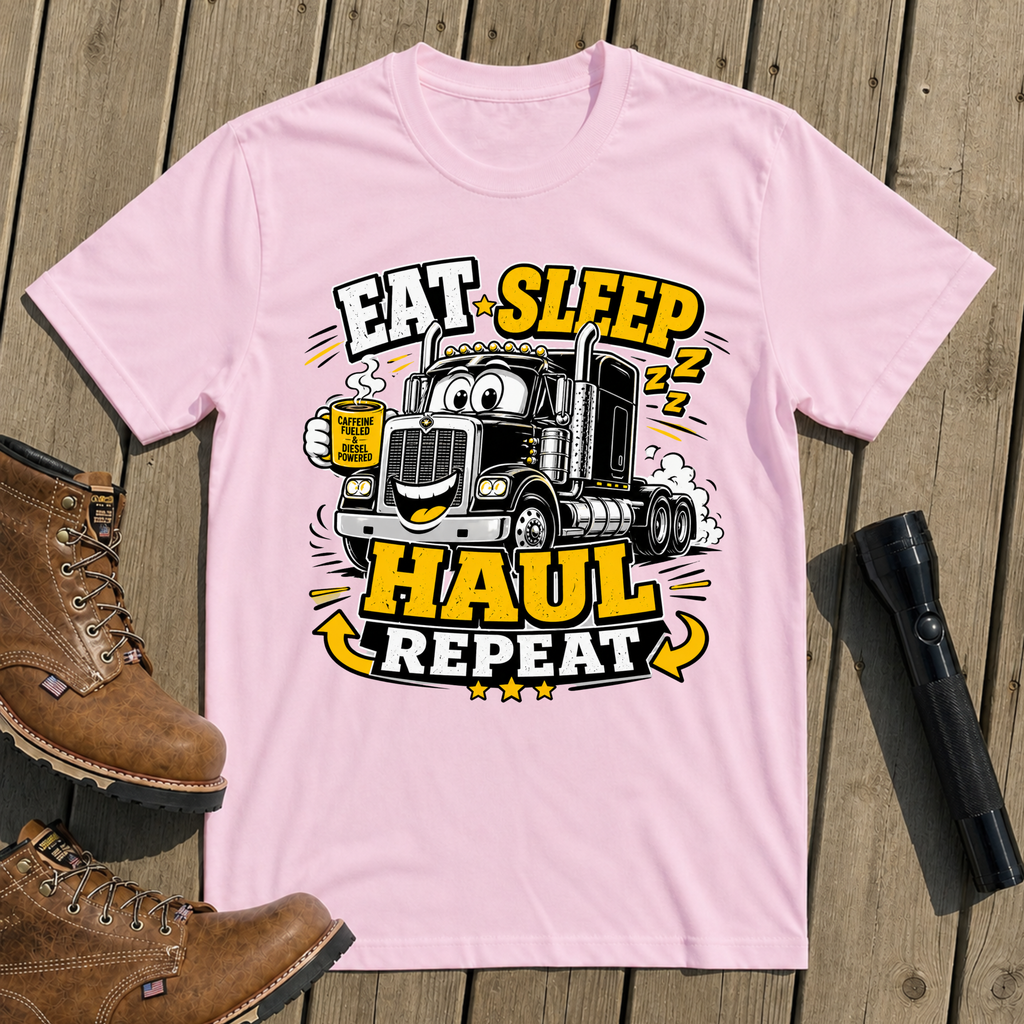 Eat Sleep Haul Repeat T-Shirt