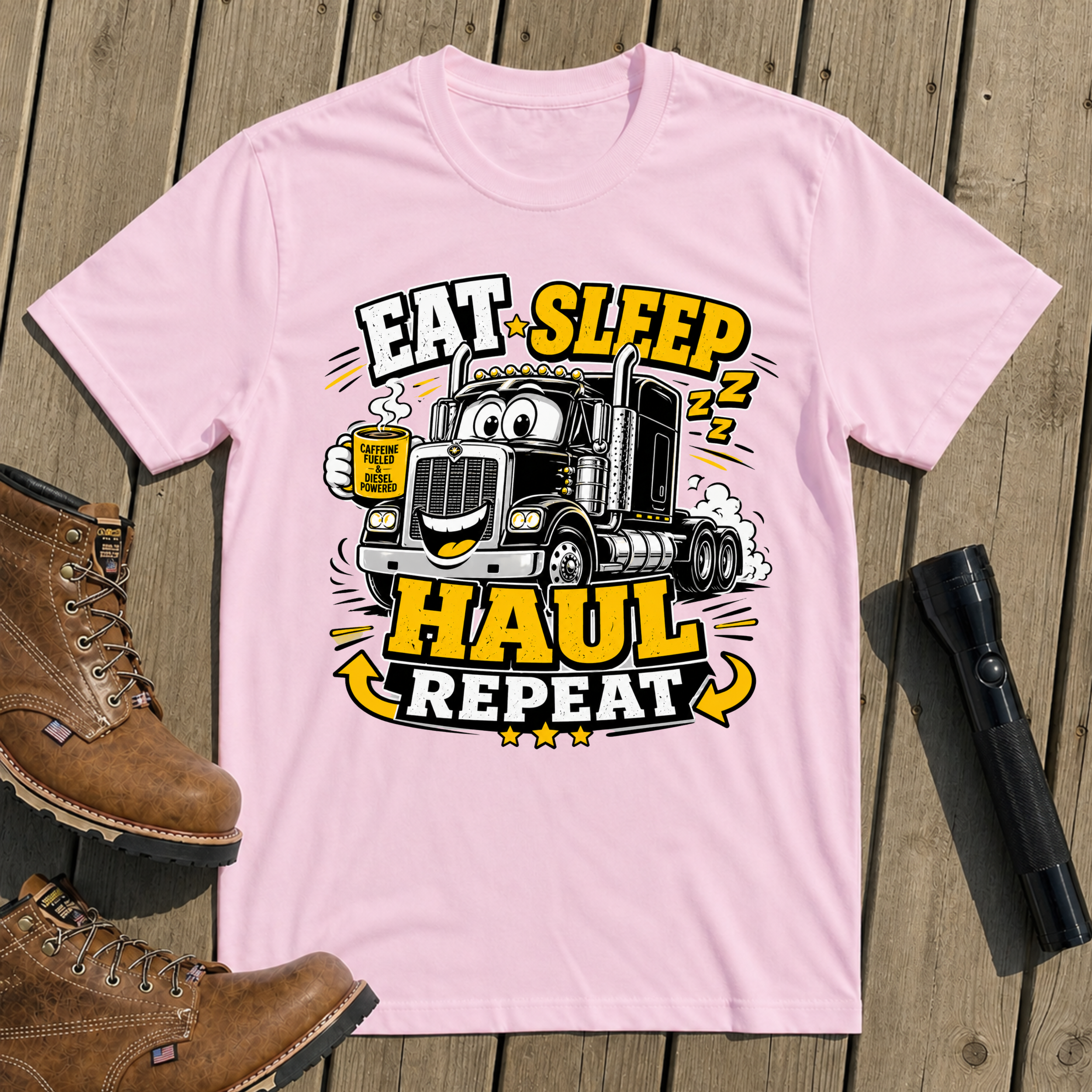 Eat Sleep Haul Repeat T-Shirt