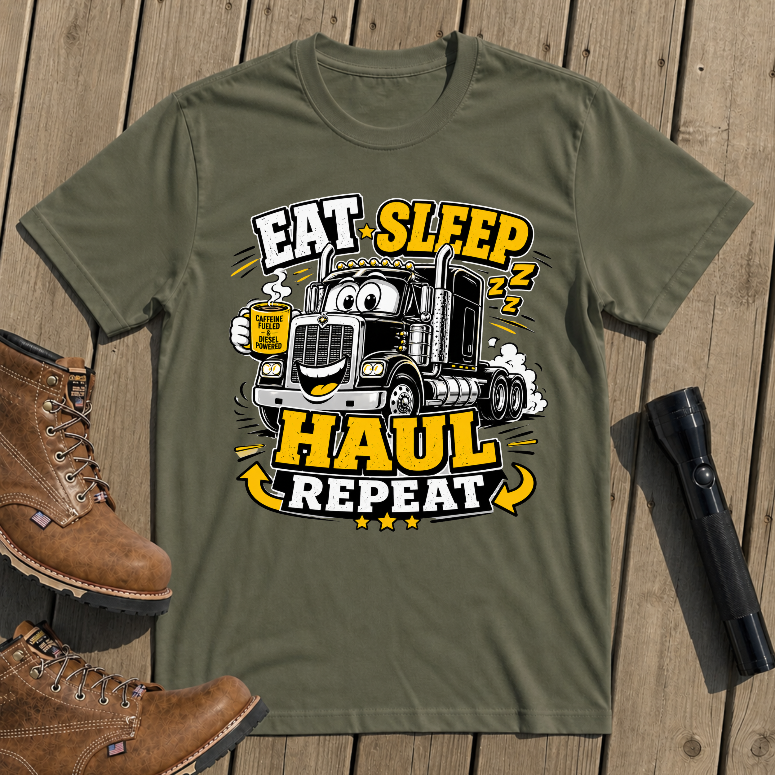 Eat Sleep Haul Repeat T-Shirt