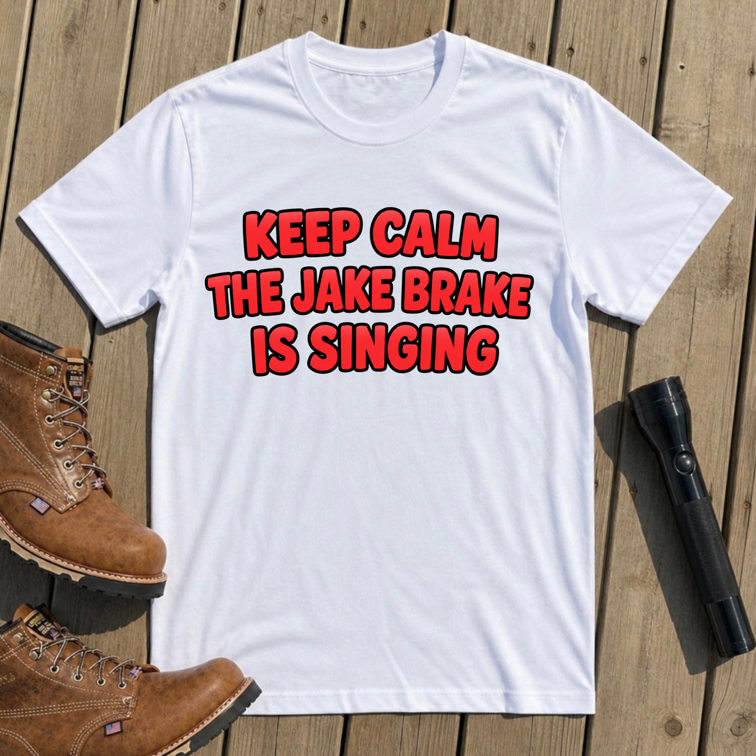 Jake Brake Singing T-Shirt
