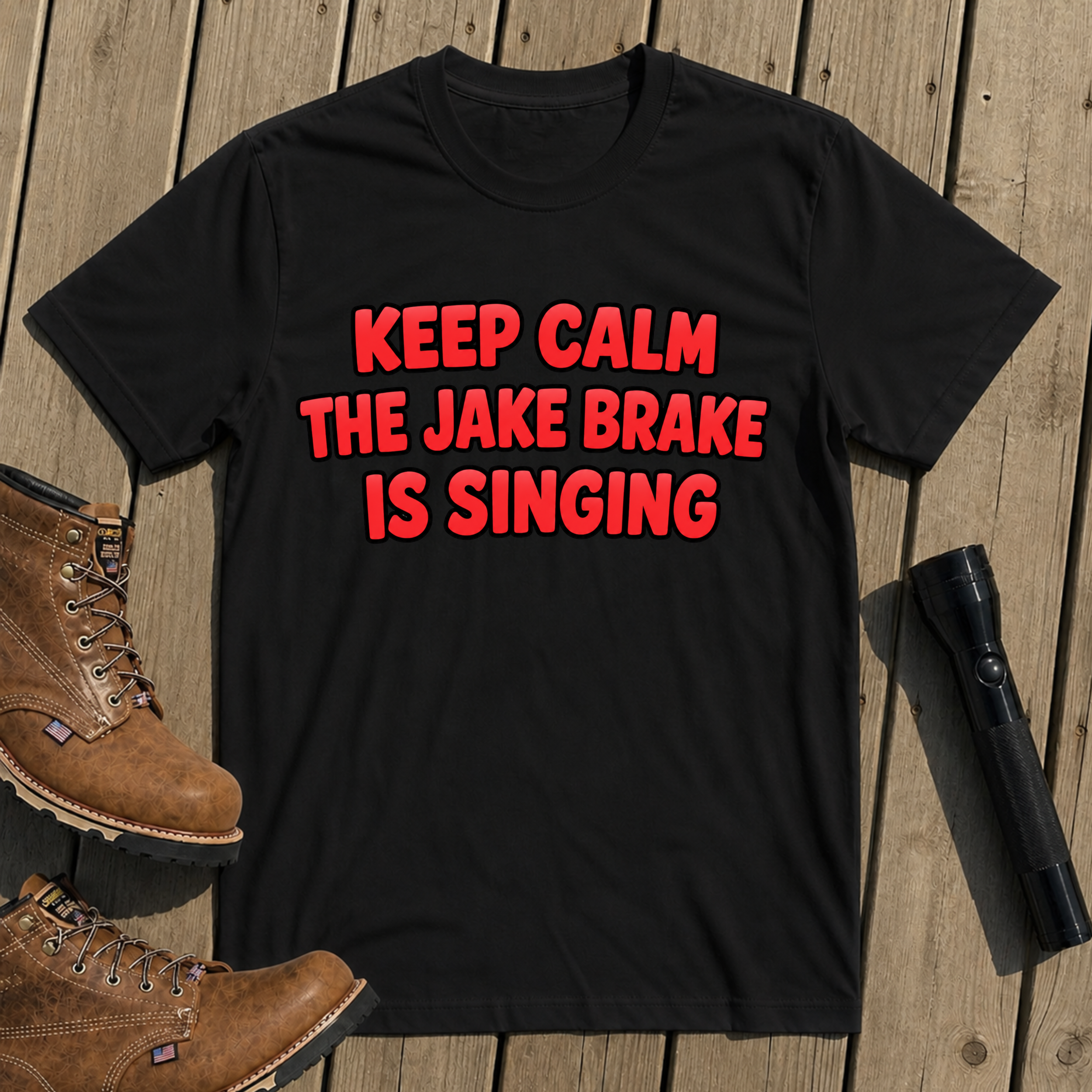 Jake Brake Singing T-Shirt