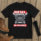 Diesel Power No Apologies T-Shirt
