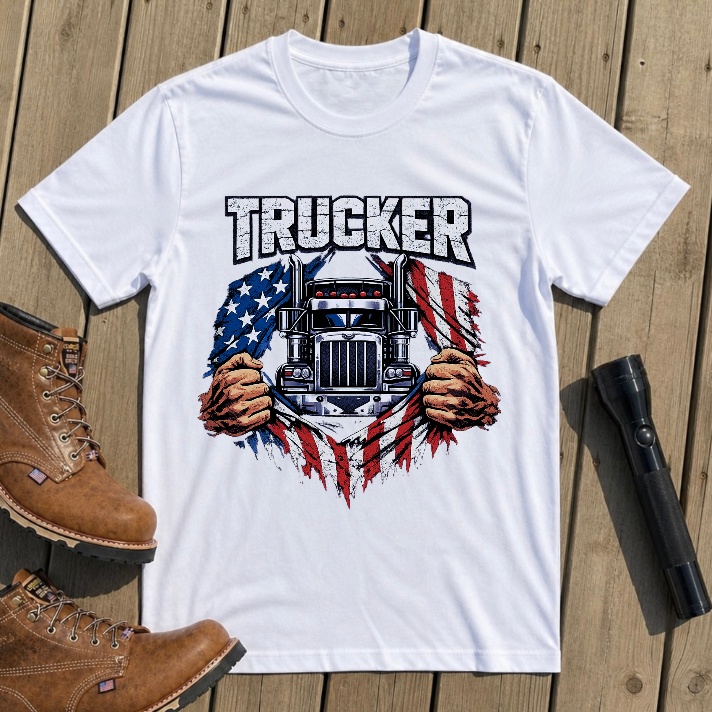 Trucker Freedom T-Shirt