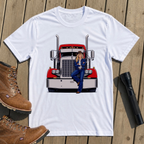 Red Rig Portrait T-Shirt