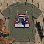 Red Rig Portrait T-Shirt