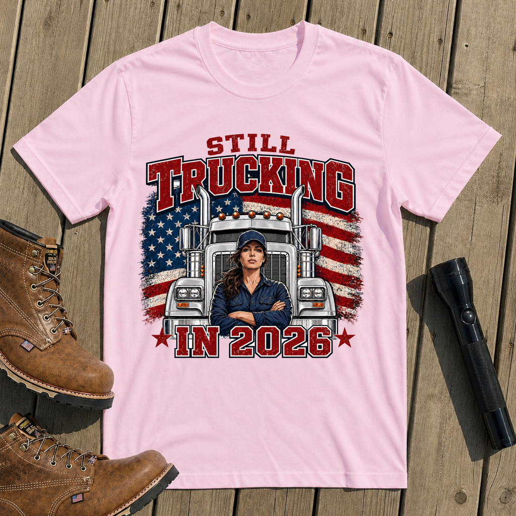 Still Trucking Silver Classic Portrait T-Shirt