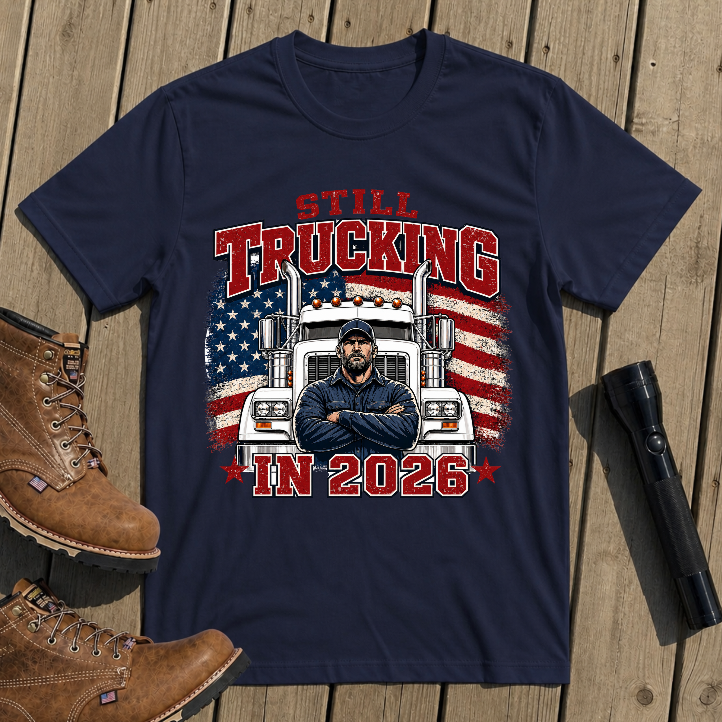 Still Trucking White Classic T-Shirt