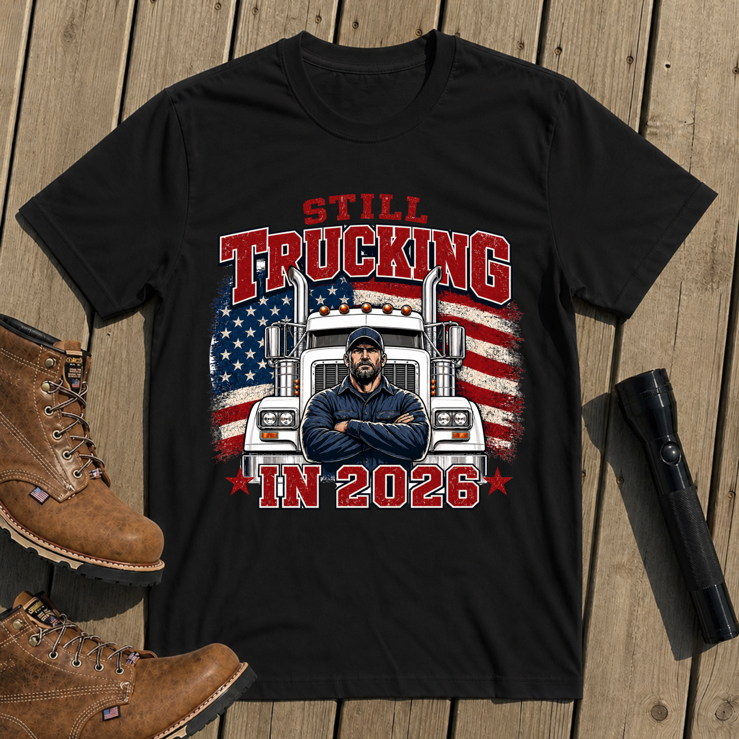 Still Trucking White Classic T-Shirt