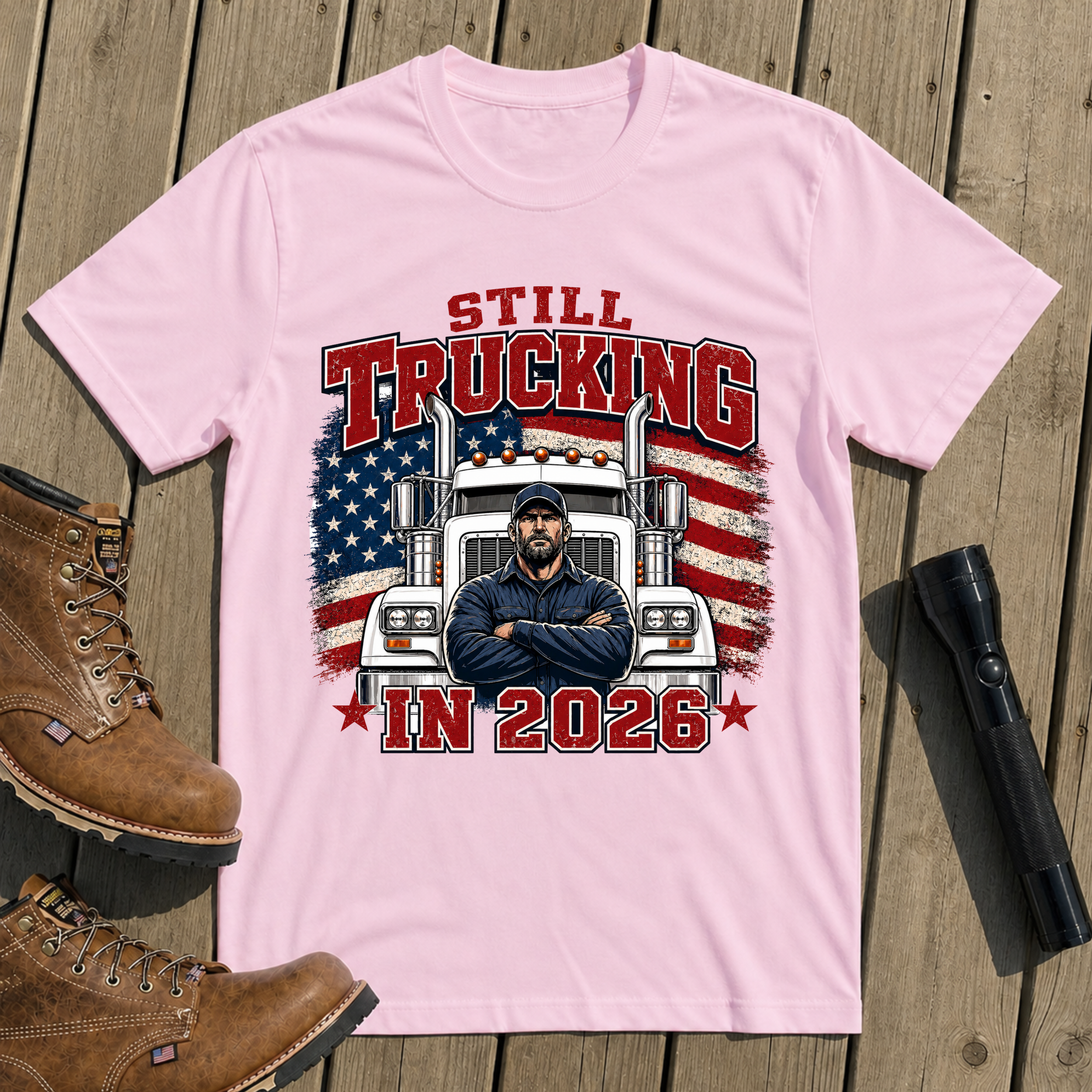 Still Trucking White Classic T-Shirt