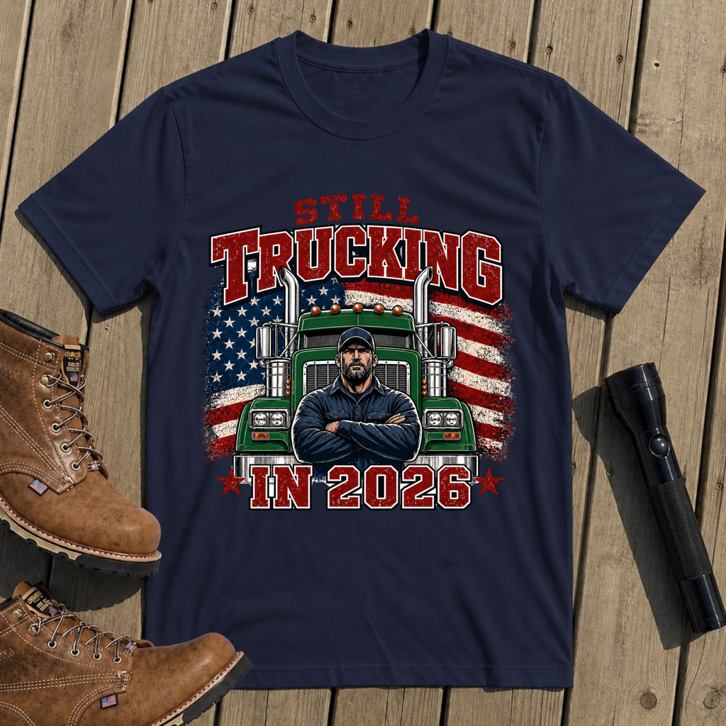 Still Trucking Green Classic T-Shirt