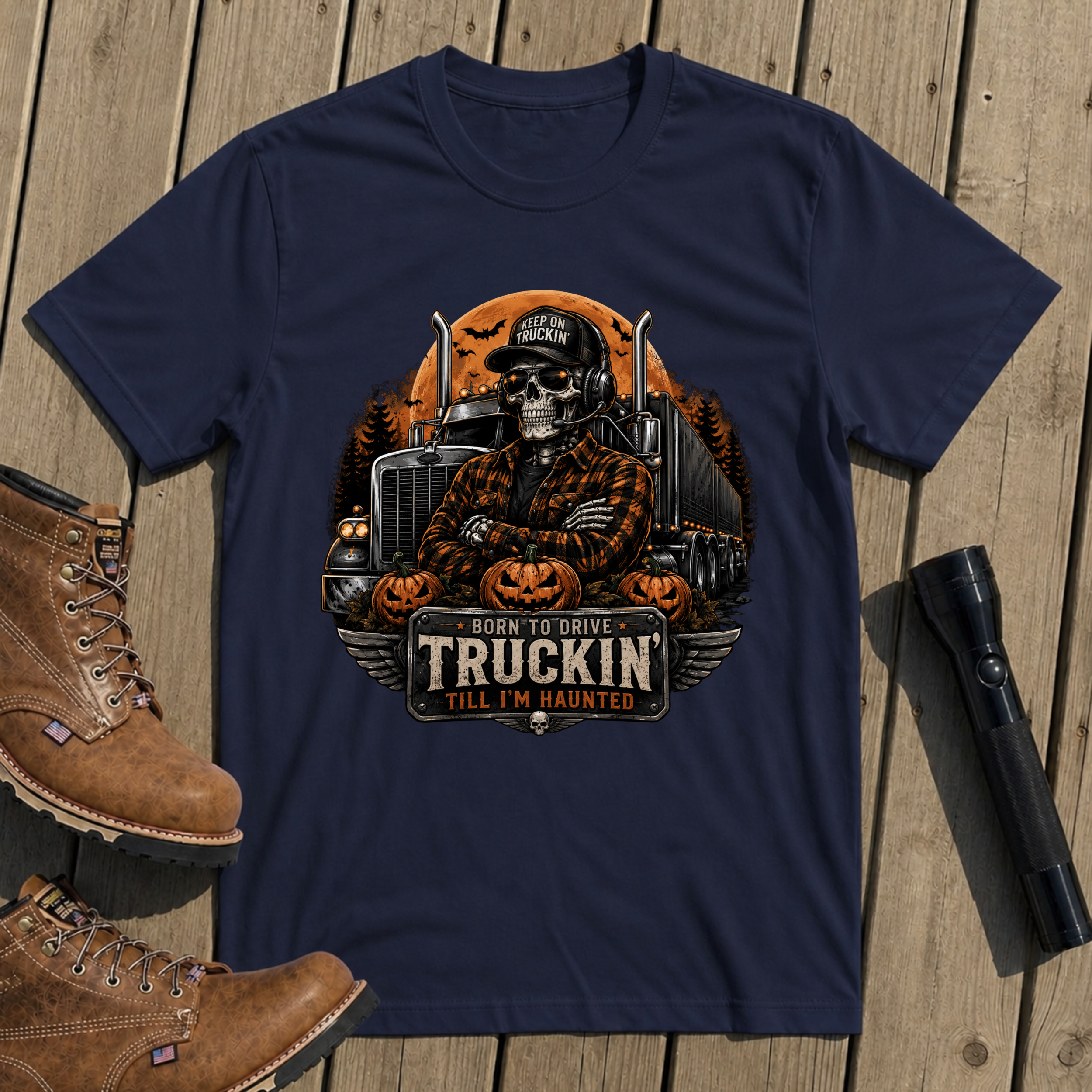 Truckin' Till I'm Haunted T-Shirt