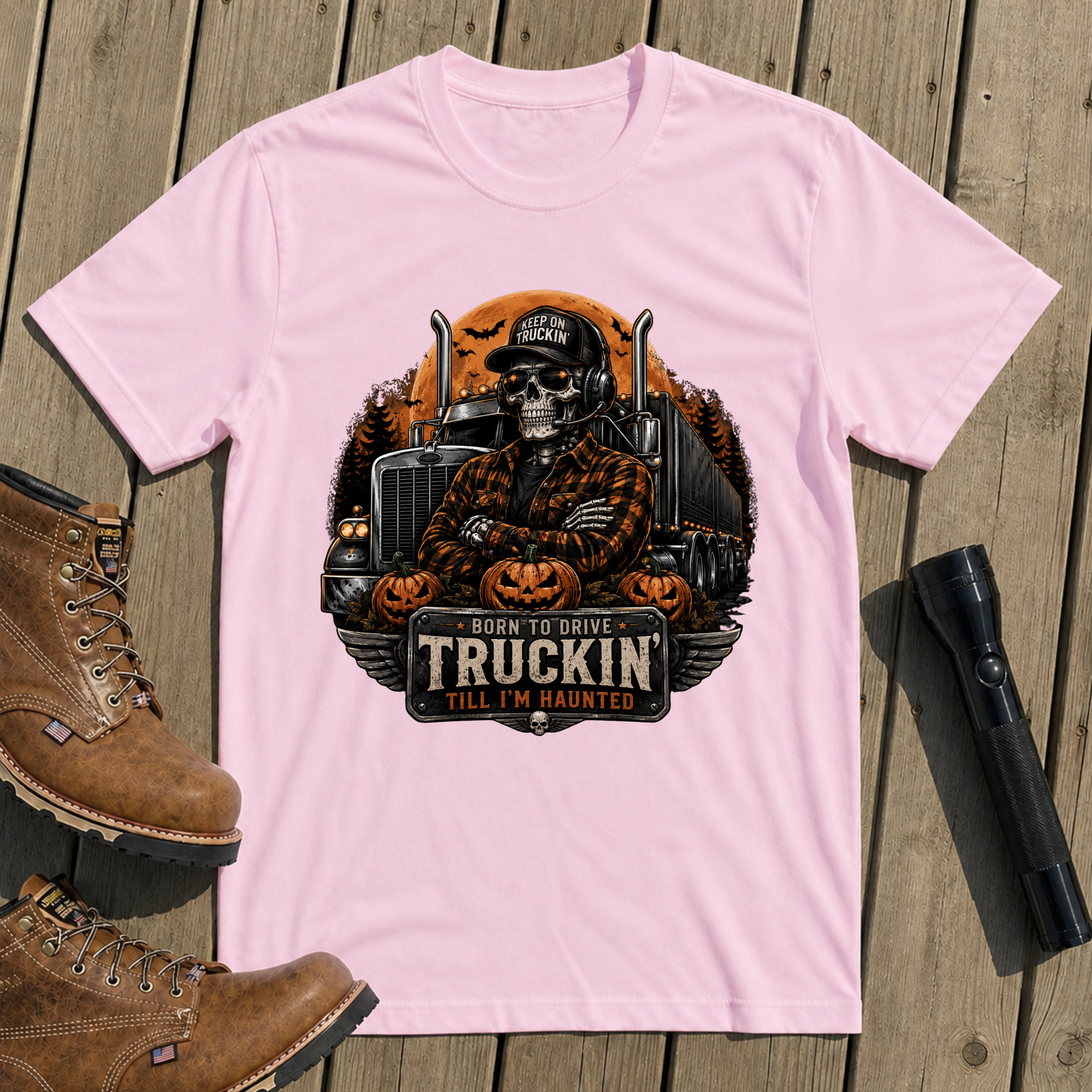 Truckin' Till I'm Haunted T-Shirt