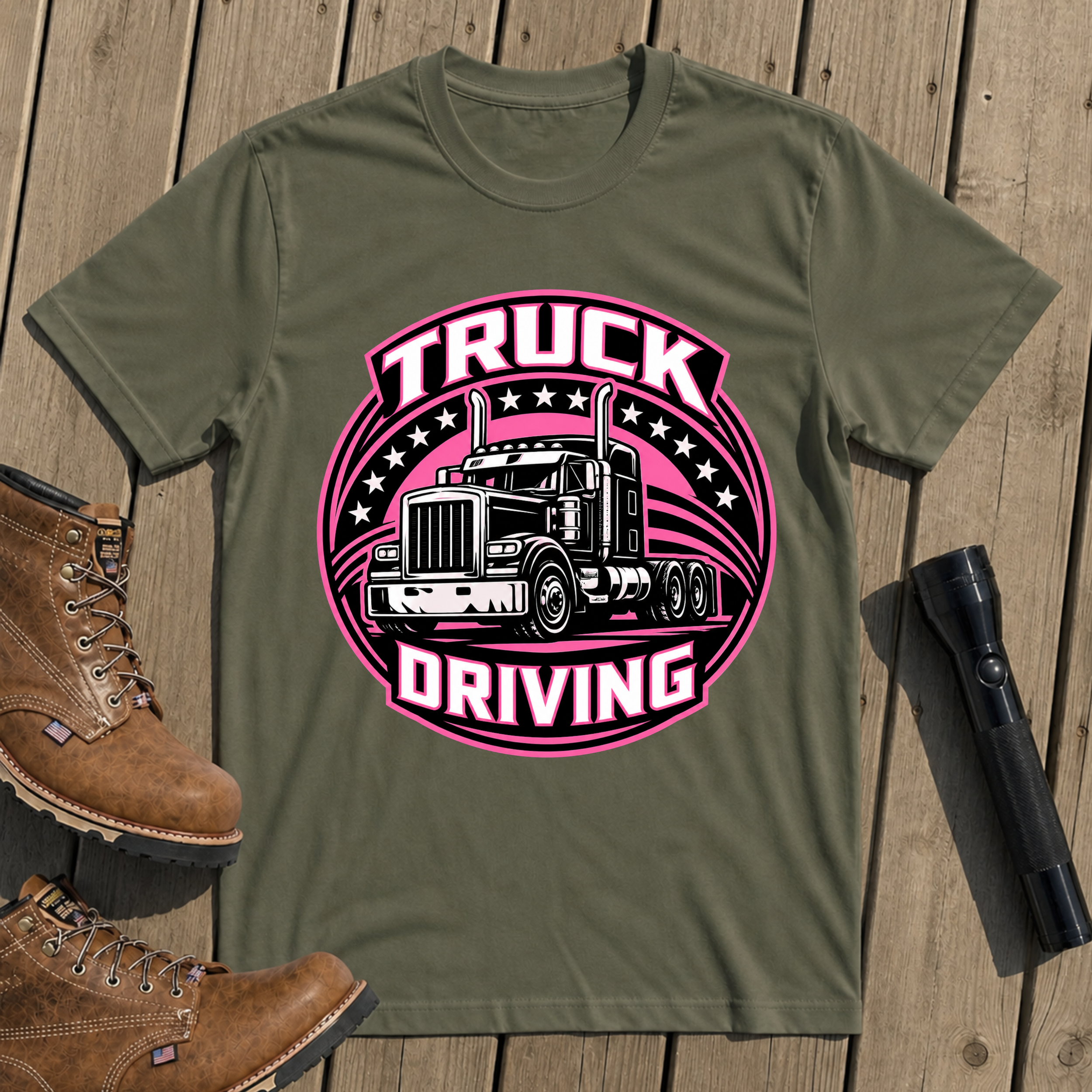 Truck Driving T-Shirt