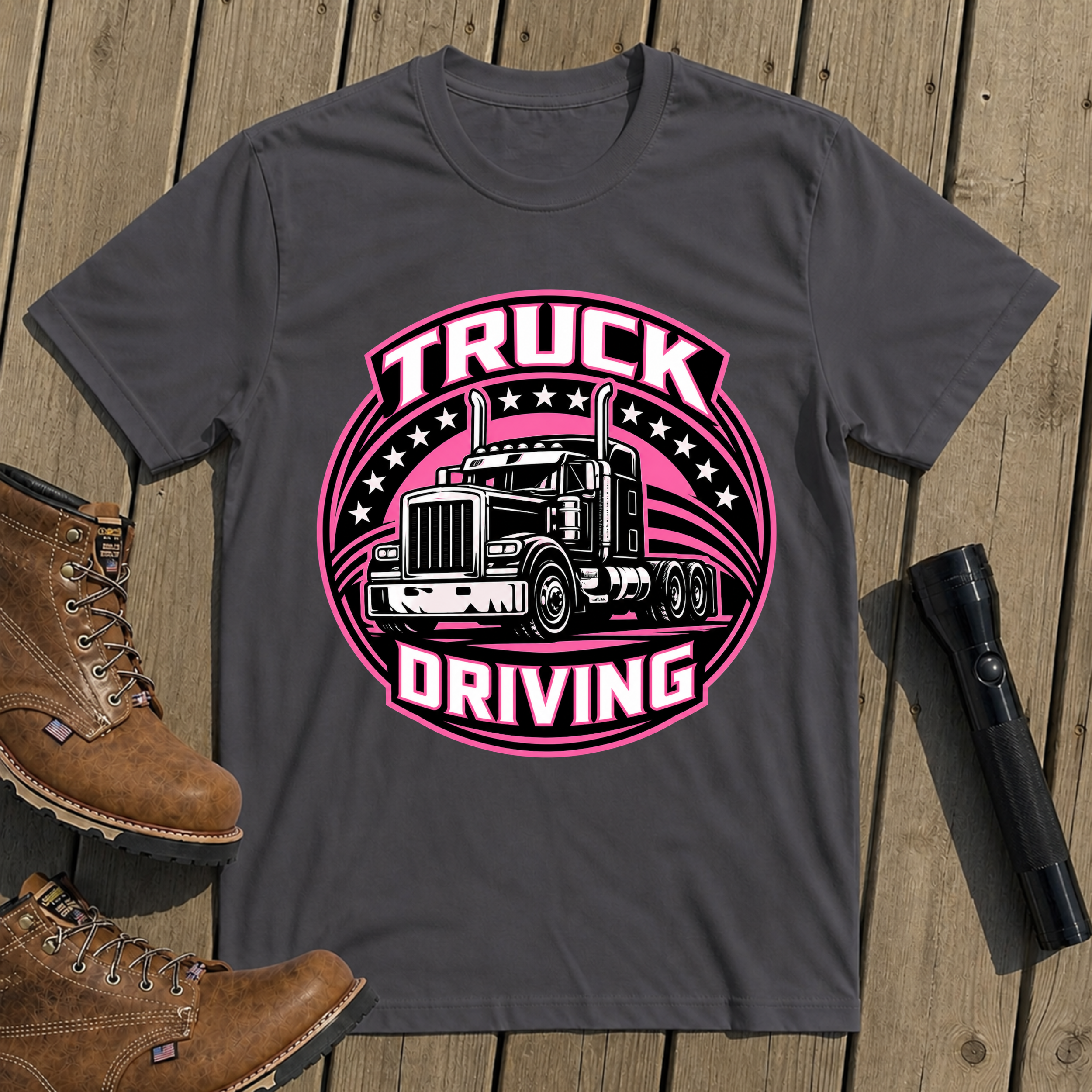 Truck Driving T-Shirt