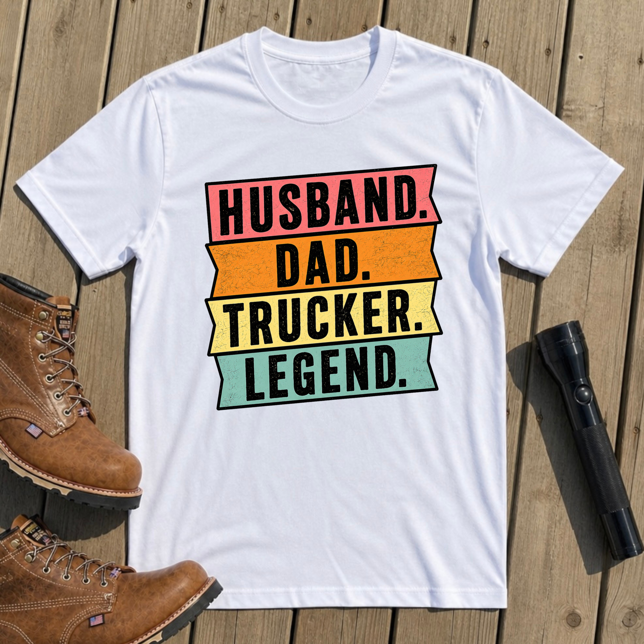 Dad Trucker Legend T-Shirt