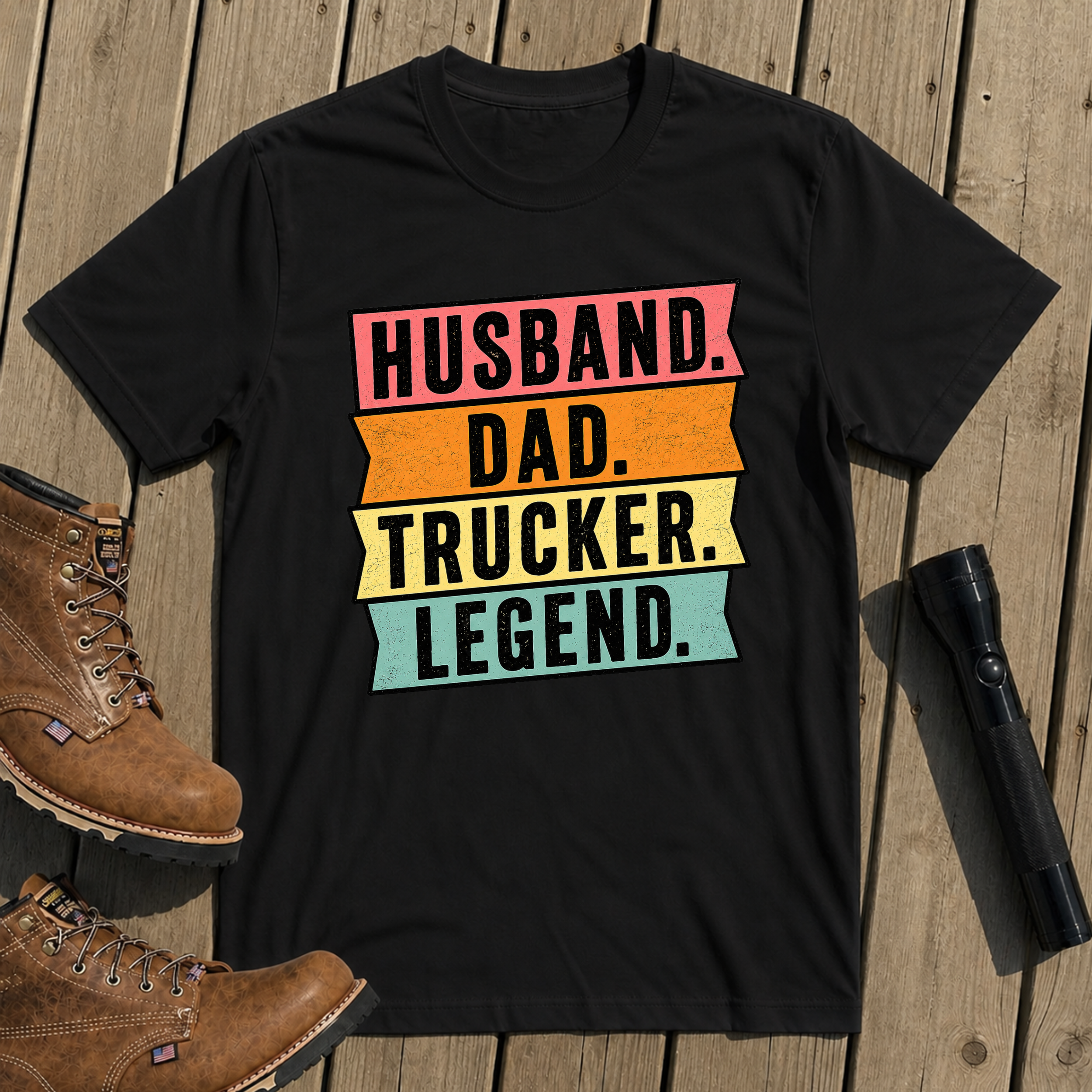 Dad Trucker Legend T-Shirt