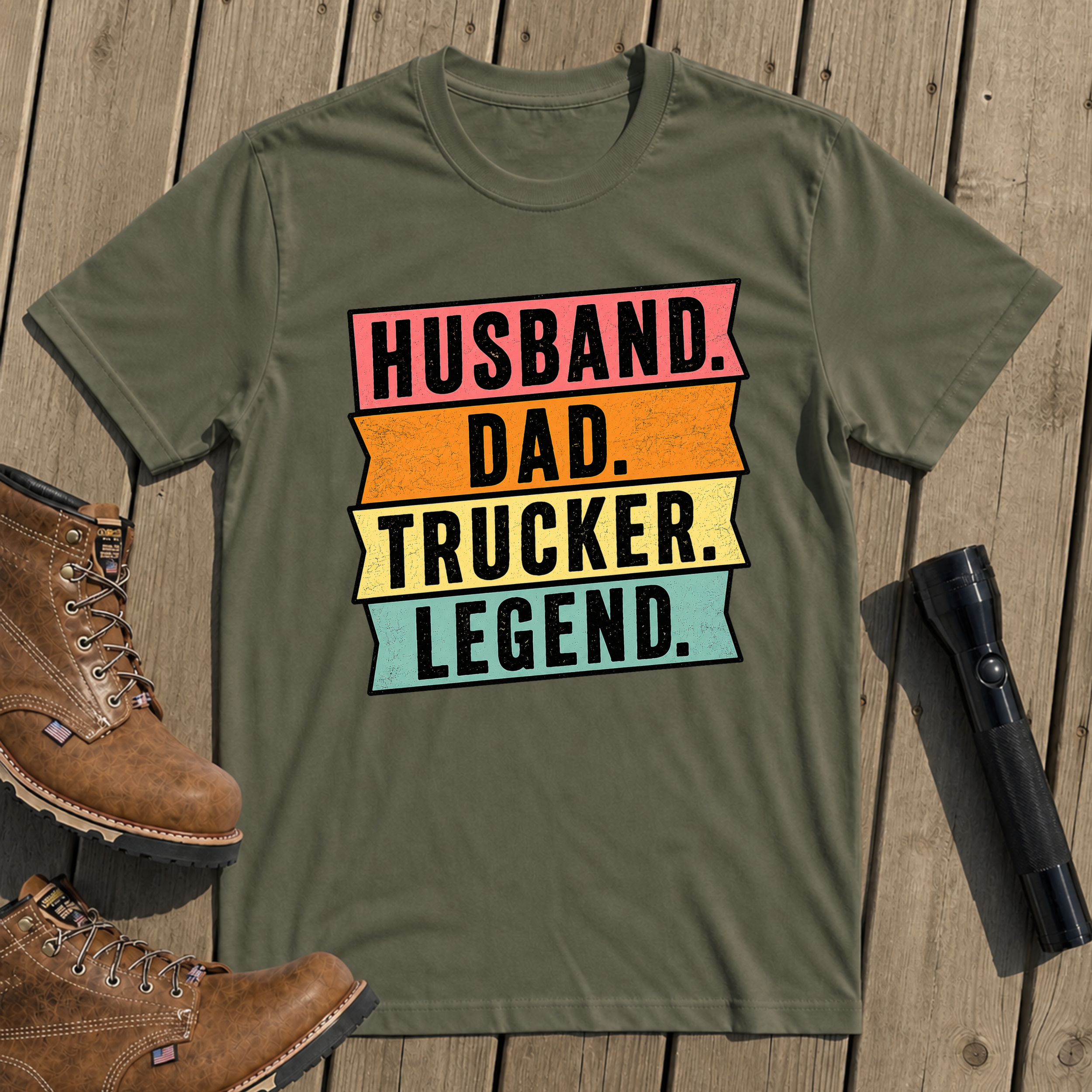 Dad Trucker Legend T-Shirt
