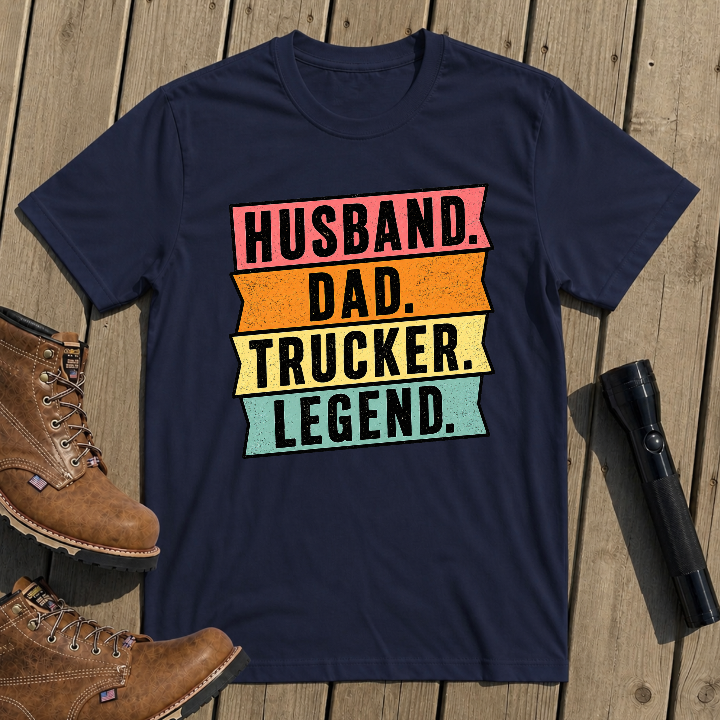 Dad Trucker Legend T-Shirt