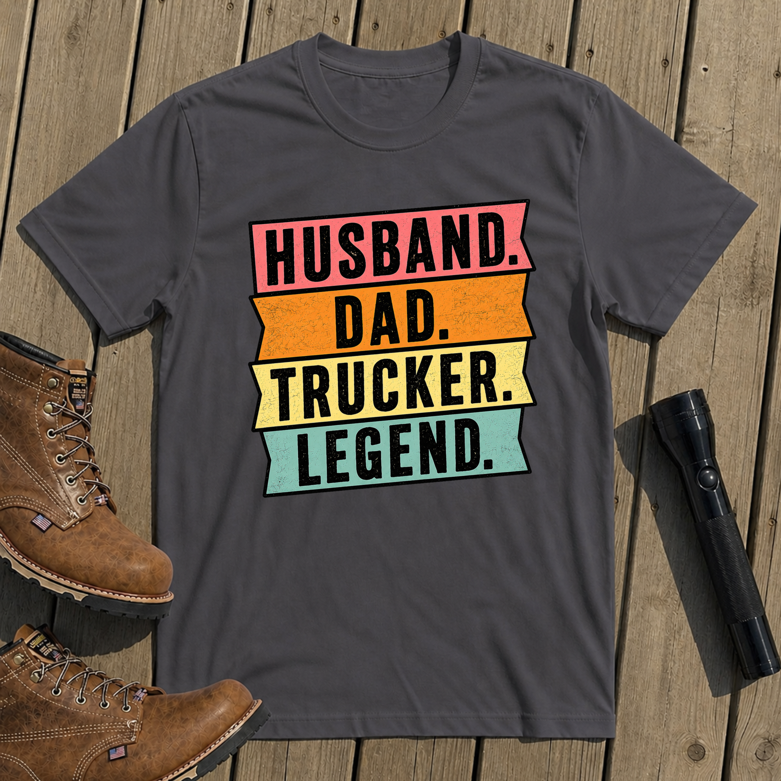 Dad Trucker Legend T-Shirt