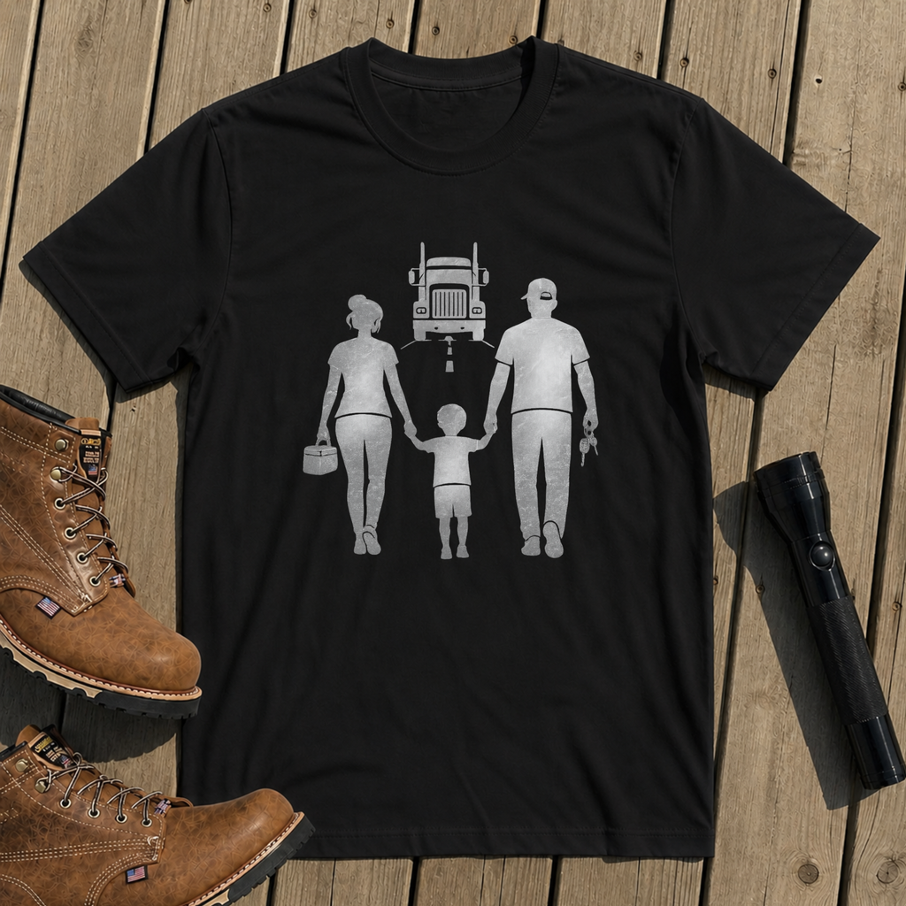 Proud Trucker Family T-Shirt