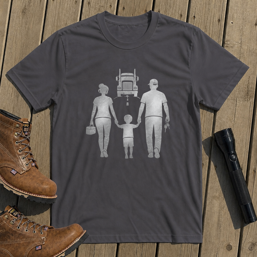 Proud Trucker Family T-Shirt