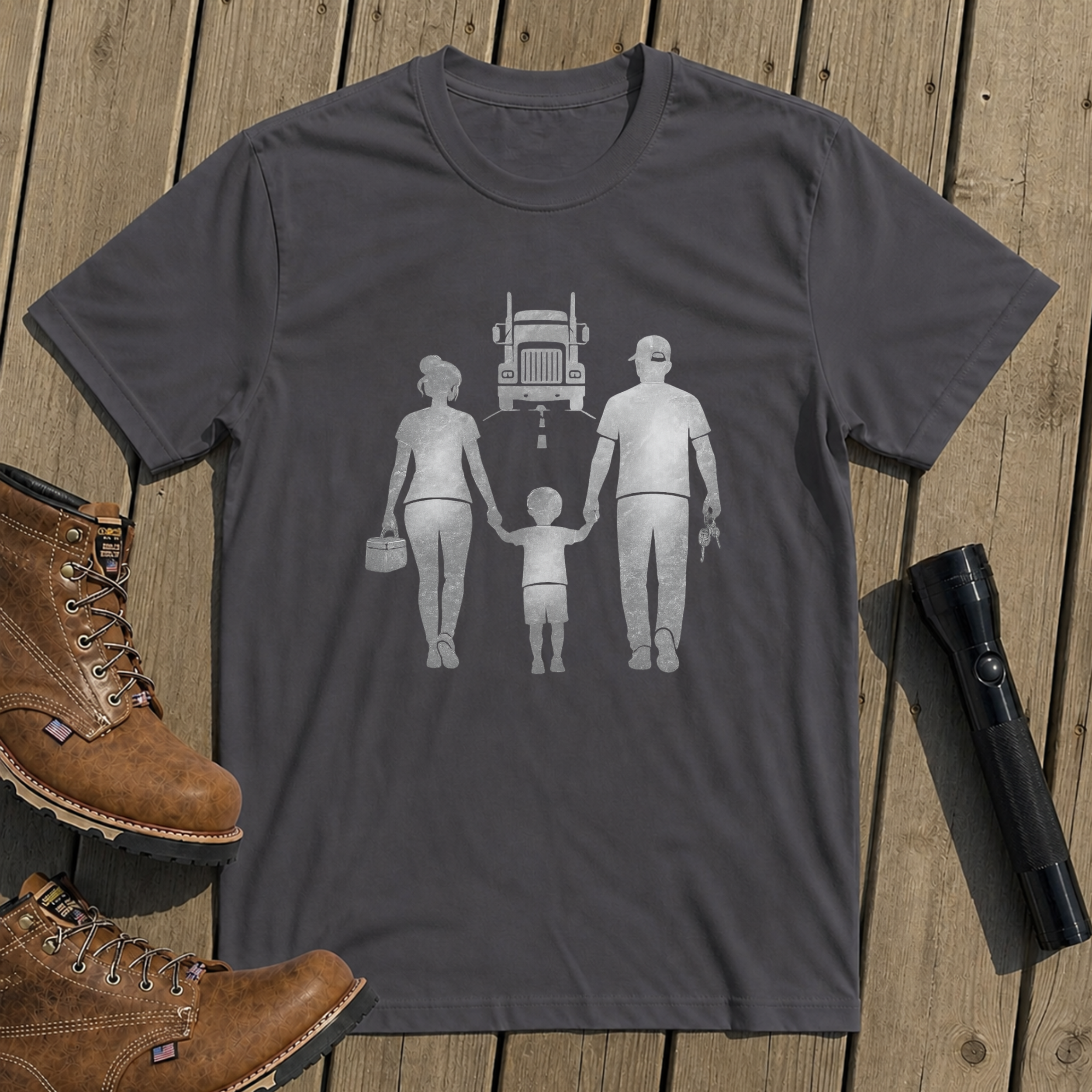 Proud Trucker Family T-Shirt