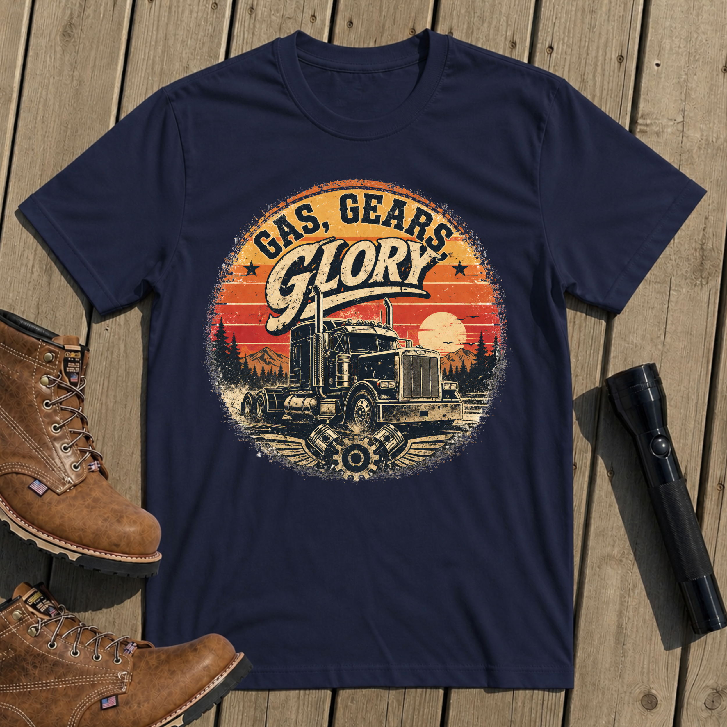 Gas Gears Glory T-Shirt