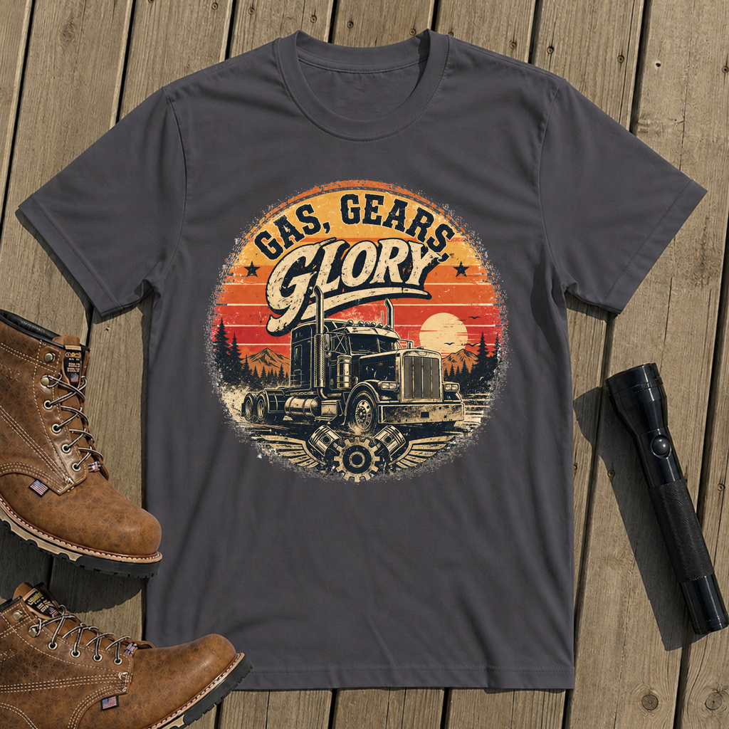 Gas Gears Glory T-Shirt